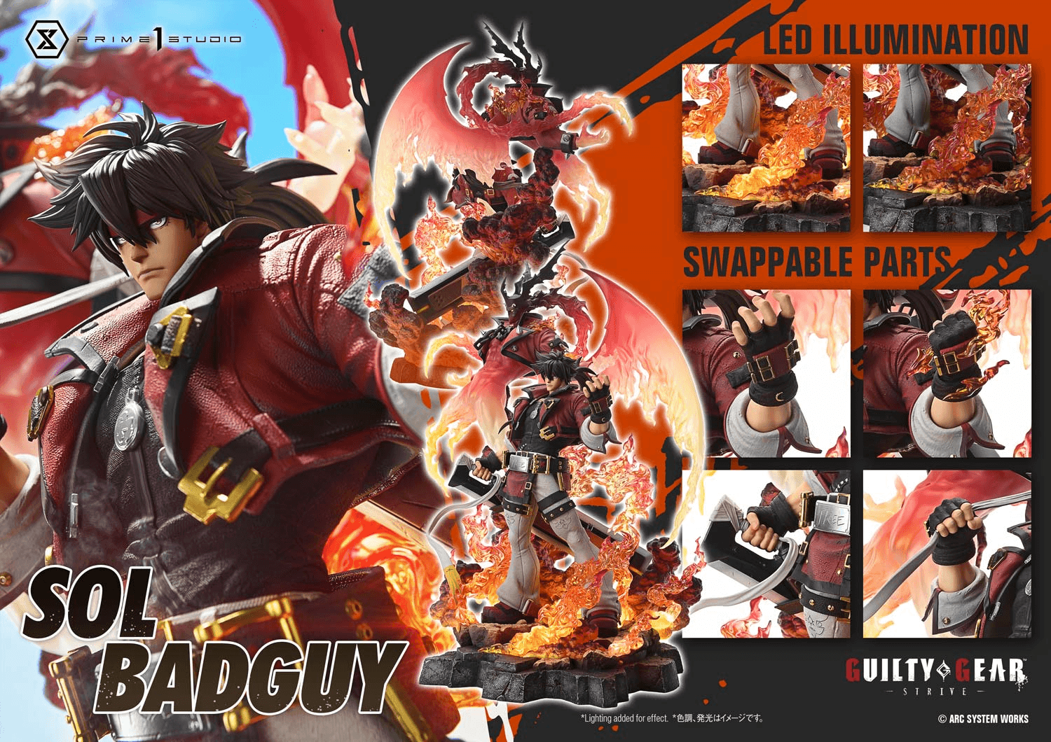 Ultimate Premium Masterline GUILTY GEAR -STRIVE- SOL BADGUY Bonus Version | 4582647122834