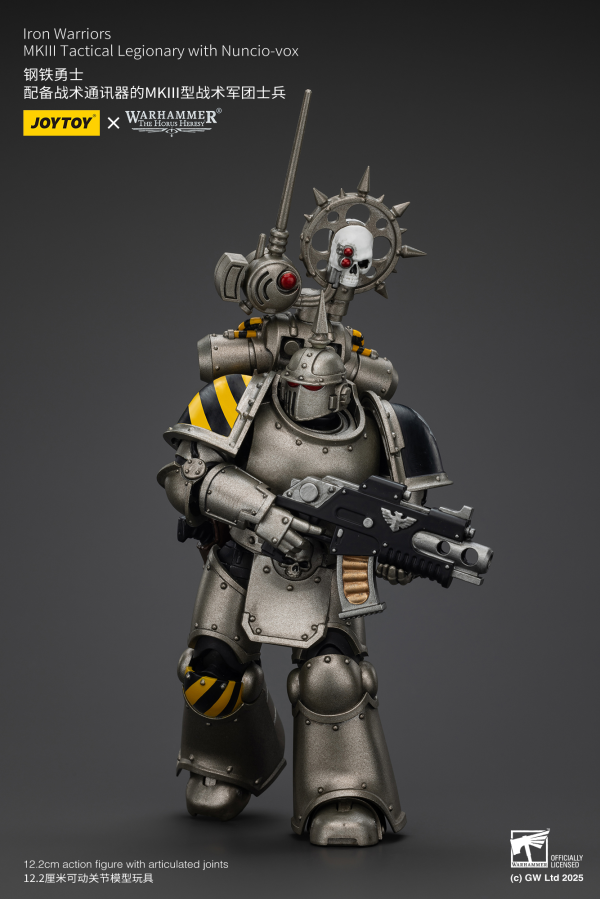 JOYTOY lron Warriors MKlIl Tactical Legionary with Nuncio-vox | 6927054401468