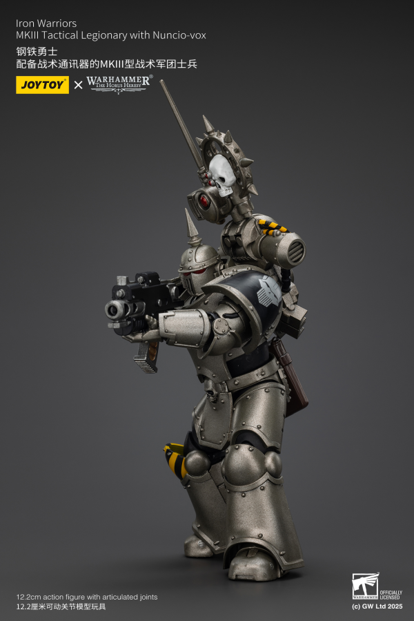 JOYTOY lron Warriors MKlIl Tactical Legionary with Nuncio-vox | 6927054401468