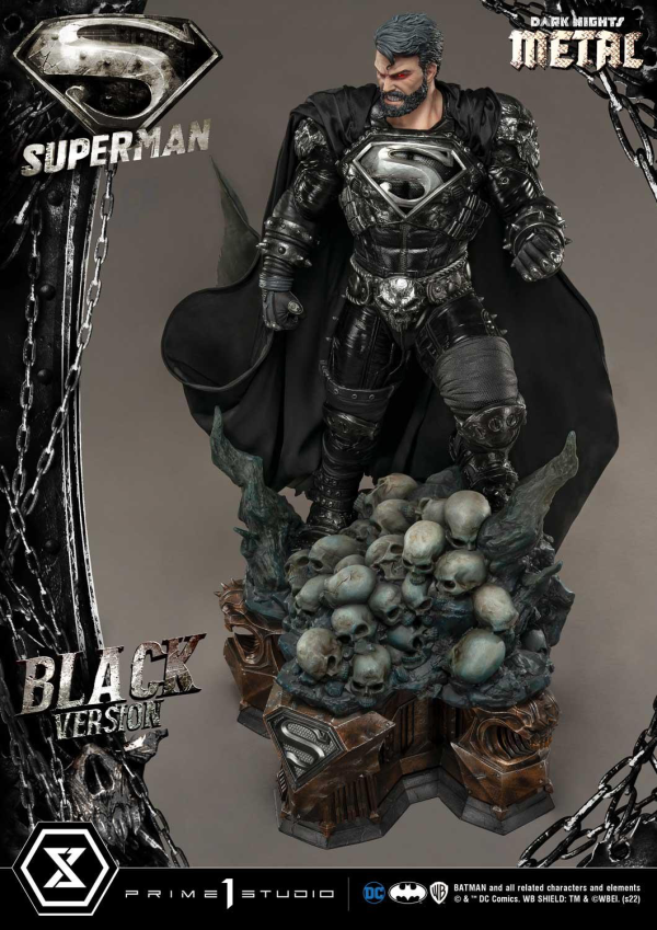 Prime 1 Studio Museum Masterline Dark Nights: Metal (Comics) Superman Black Version | 4580708043500