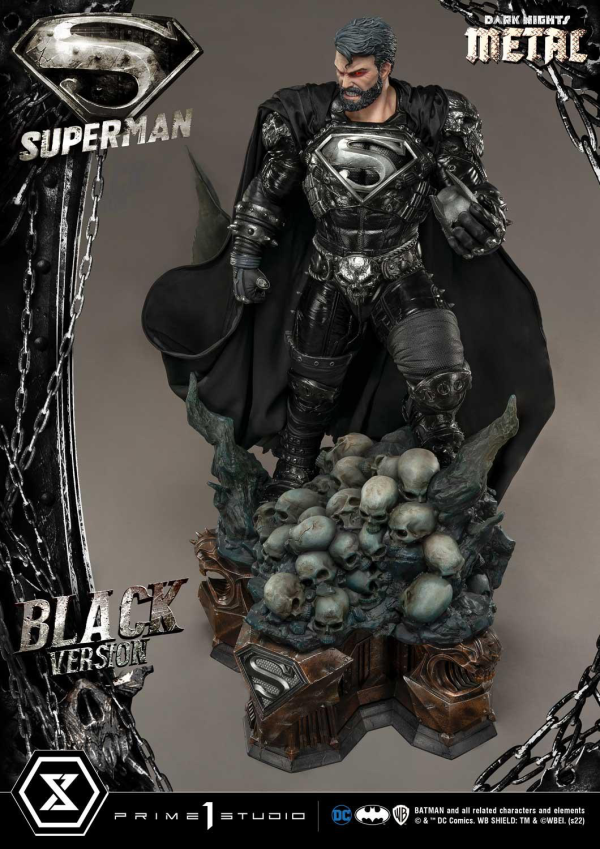 Prime 1 Studio Museum Masterline Dark Nights: Metal (Comics) Superman Black Version | 4580708043500