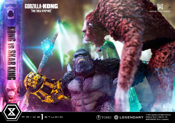 Prime 1 Studio Ultimate Diorama Masterline Godzilla x Kong: The New Empire (Film) Kong vs Skar King | 4582647121691