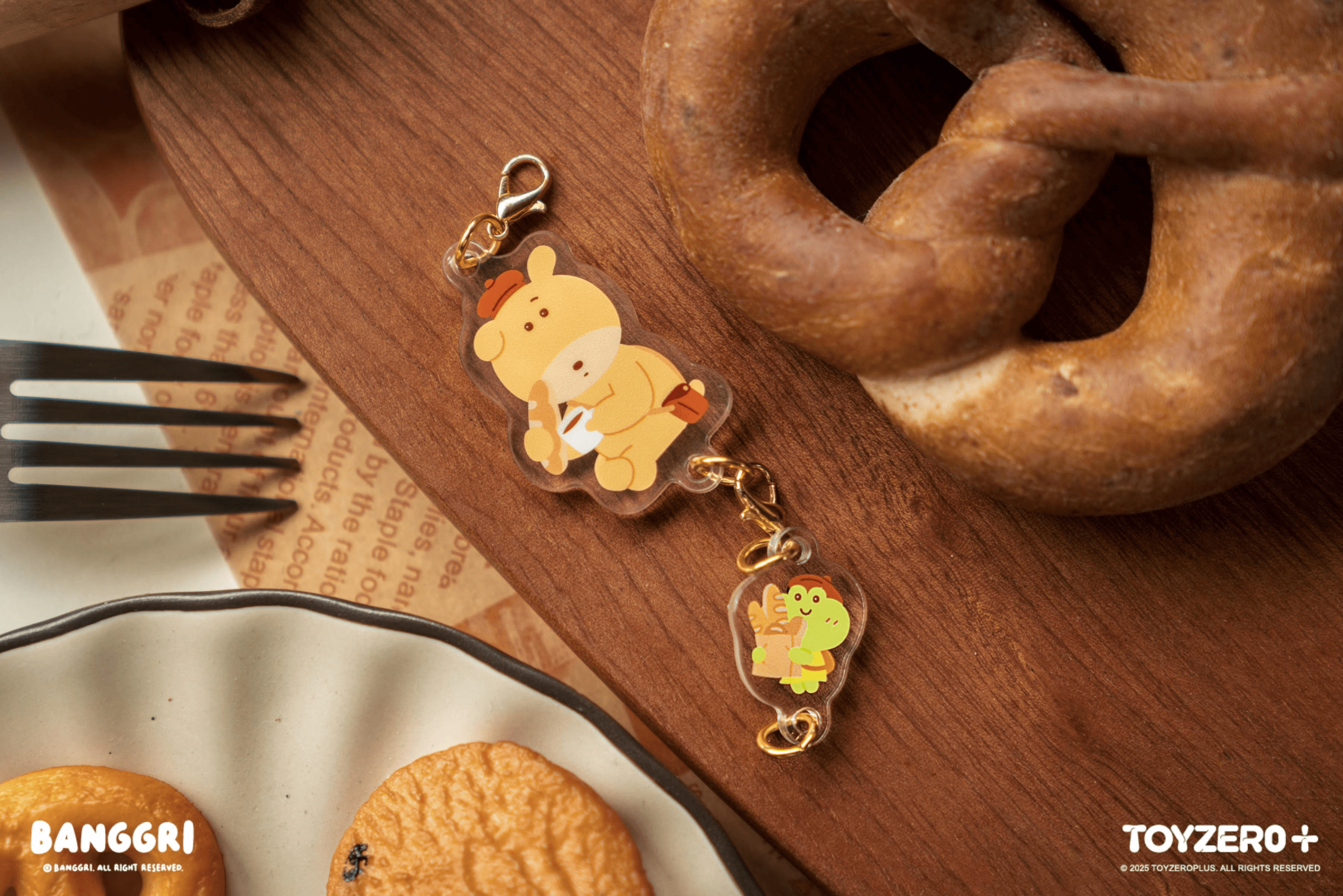 BANGGRI Bakery Series - Acrylic Keychain Set (C) | 6978531760677
