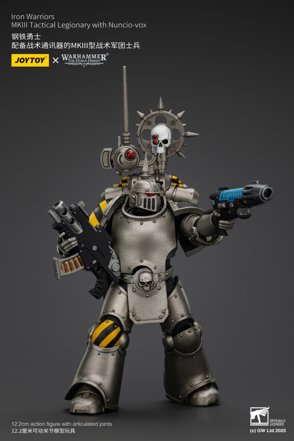 JOYTOY lron Warriors MKlIl Tactical Legionary with Nuncio-vox(6927054401468)