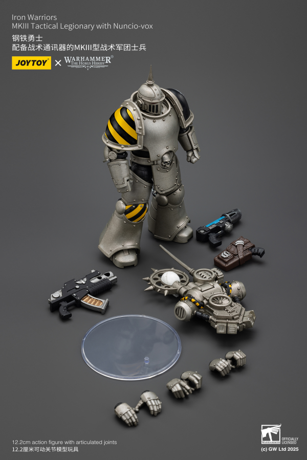JOYTOY lron Warriors MKlIl Tactical Legionary with Nuncio-vox(6927054401468)