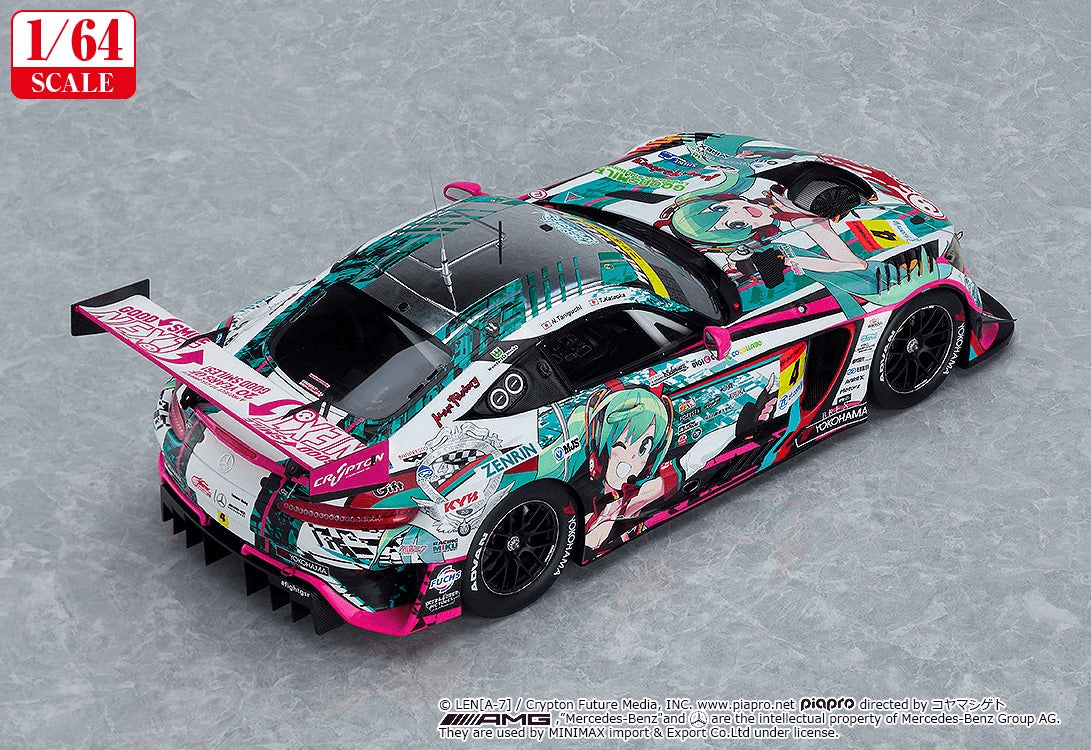 (Rerelease) 1/64 Scale Good Smile Hatsune Miku AMG 2020 SUPER GT Ver. - Release Date: 02/2027