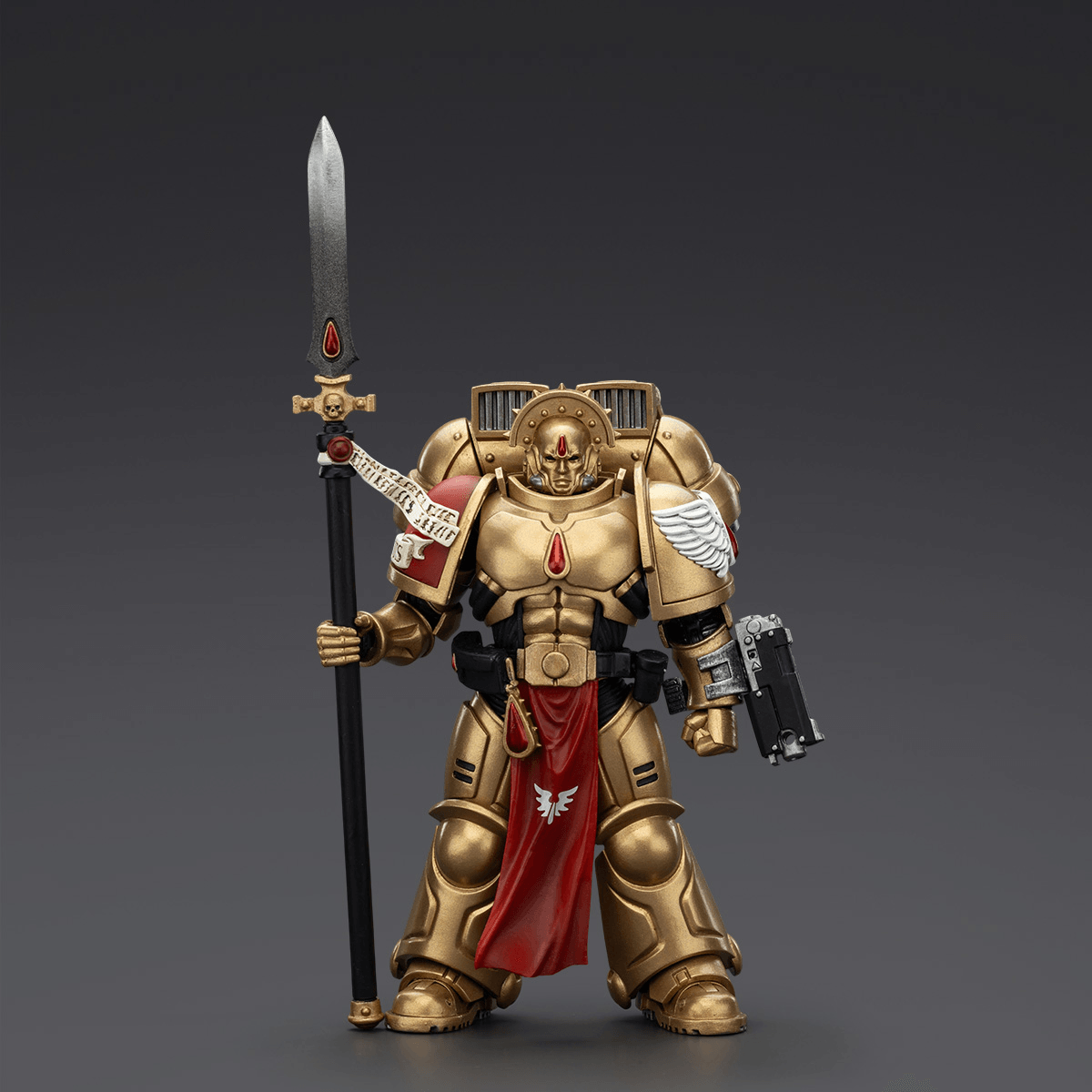Blood Angels Sanguinary Guard 2 with Angelus Boltgun and Encarmine Spear | 6927054401857