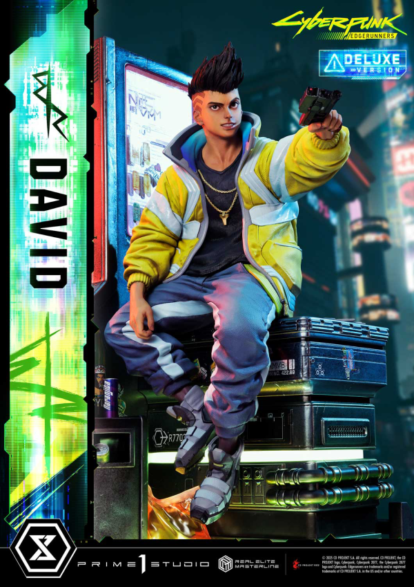 Prime 1 Studio Real Elite Masterline Cyberpunk: Edgerunners David Deluxe Bonus Version | 4582647121554