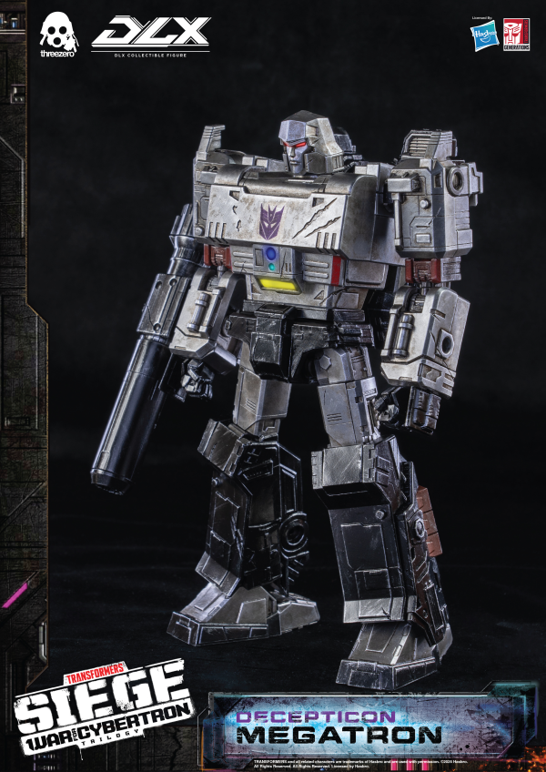 threezero Transformers: War for Cybertron Trilogy - DLX Megatron | 4895250816350