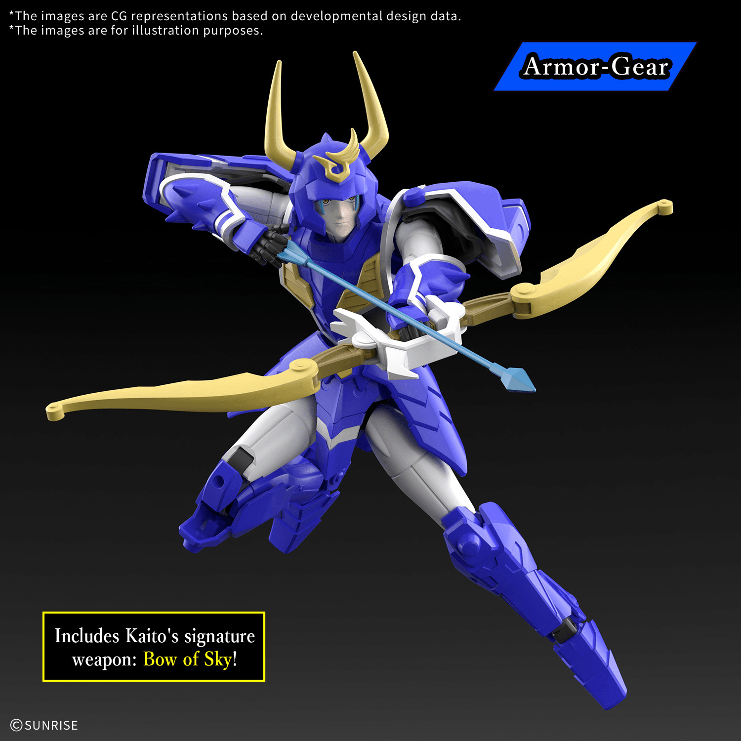 30MF Yoroi-Shinden Samurai Troopers Kaito of the Sky | 4573102742599