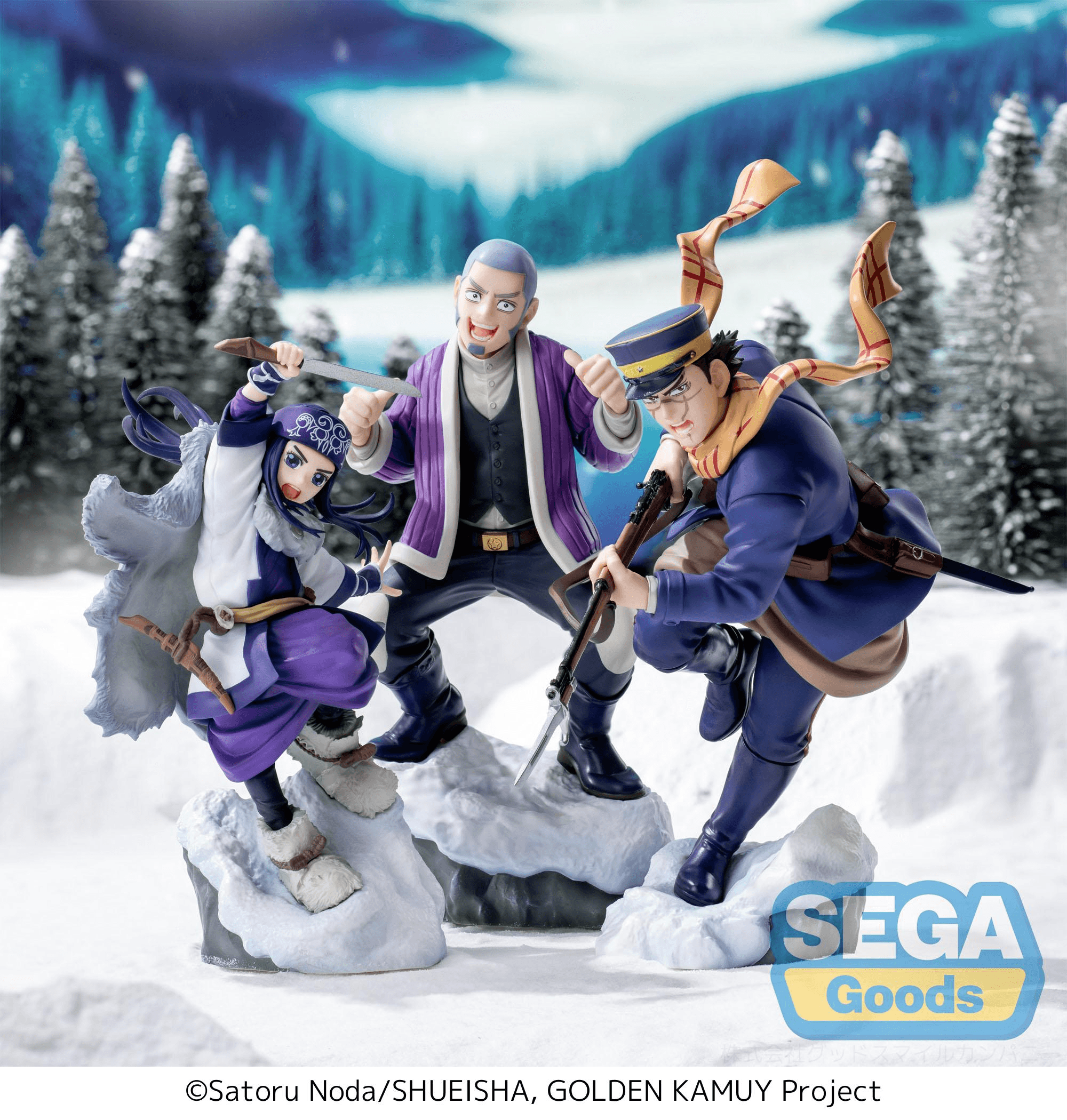 XrossLink TV Anime GOLDEN KAMUY Figure Saichi Sugimoto | 4580779530794