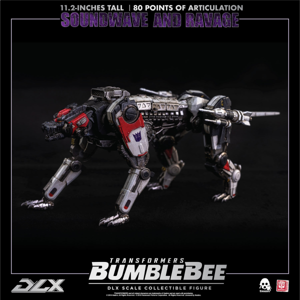 Three Zero Transformers: Bumblebee - DLX Soundwave and Ravage | 4897056202627