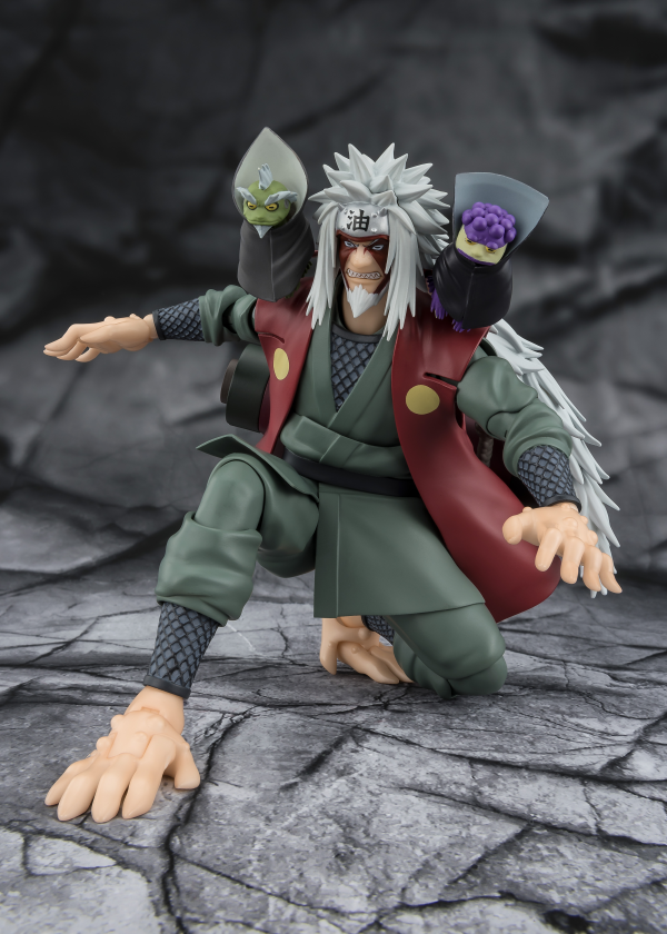 TAMASHII NATIONS JIRAIYA -Hidden Leaf Heroic Master Sage- (Sage Mode Set) "NARUTO", TAMASHII NATIONS S.H.Figuarts | 4573102675545