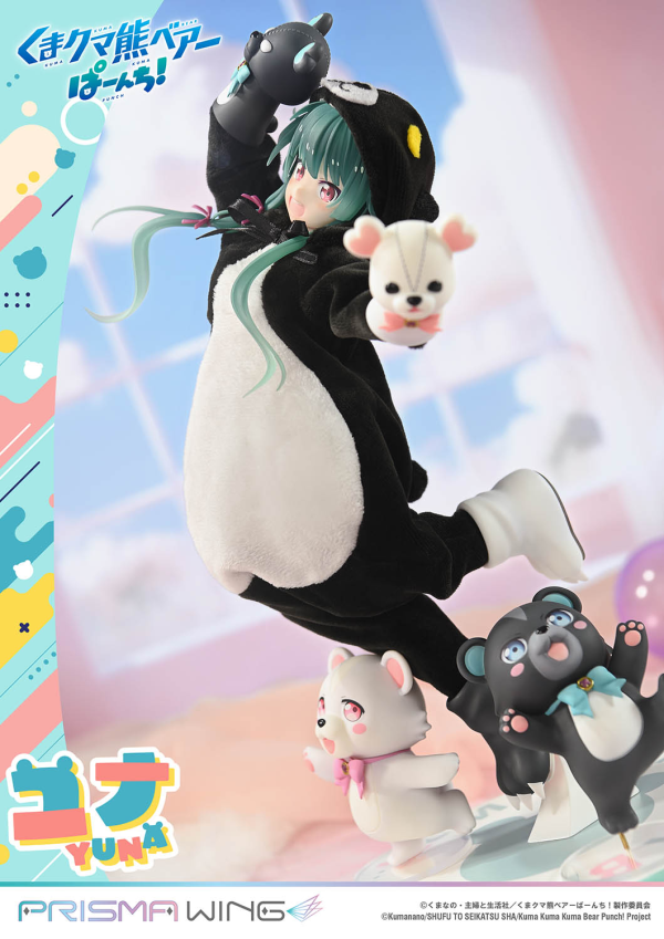 Prime 1 Studio PRISMA WING Kuma Kuma Kuma Bear Punch! Yuna 1/7 Scale Pre-Painted Figure | 4582647120601