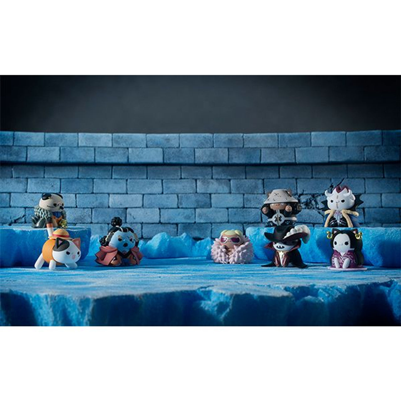 MegaHouse MEGA CAT PROJECT ONE PIECE Nyan Piece Nyan Ver. Luffy & the Seven Warlords of the Sea (1pc)