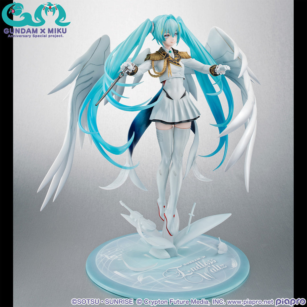 MegaHouse Lucrea Mobile Suit Gundam 45th Anniversary X Hatsune Miku Hatsune Miku X Wing Gundam Zero EW | 4535123846656
