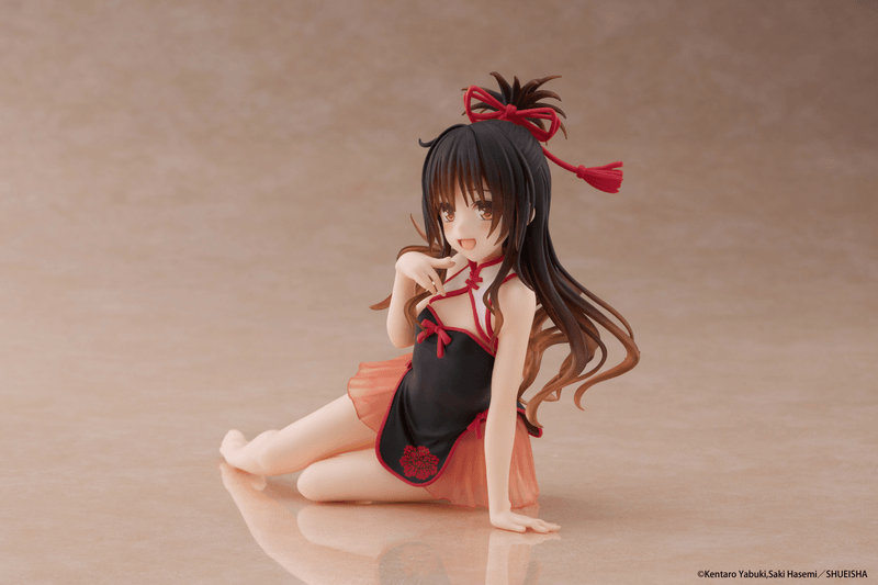 TAITO To Love-Ru Darkness Desktop Cute Figure - Mikan Yuki (Chinese Dress Ver.) | 840342404186