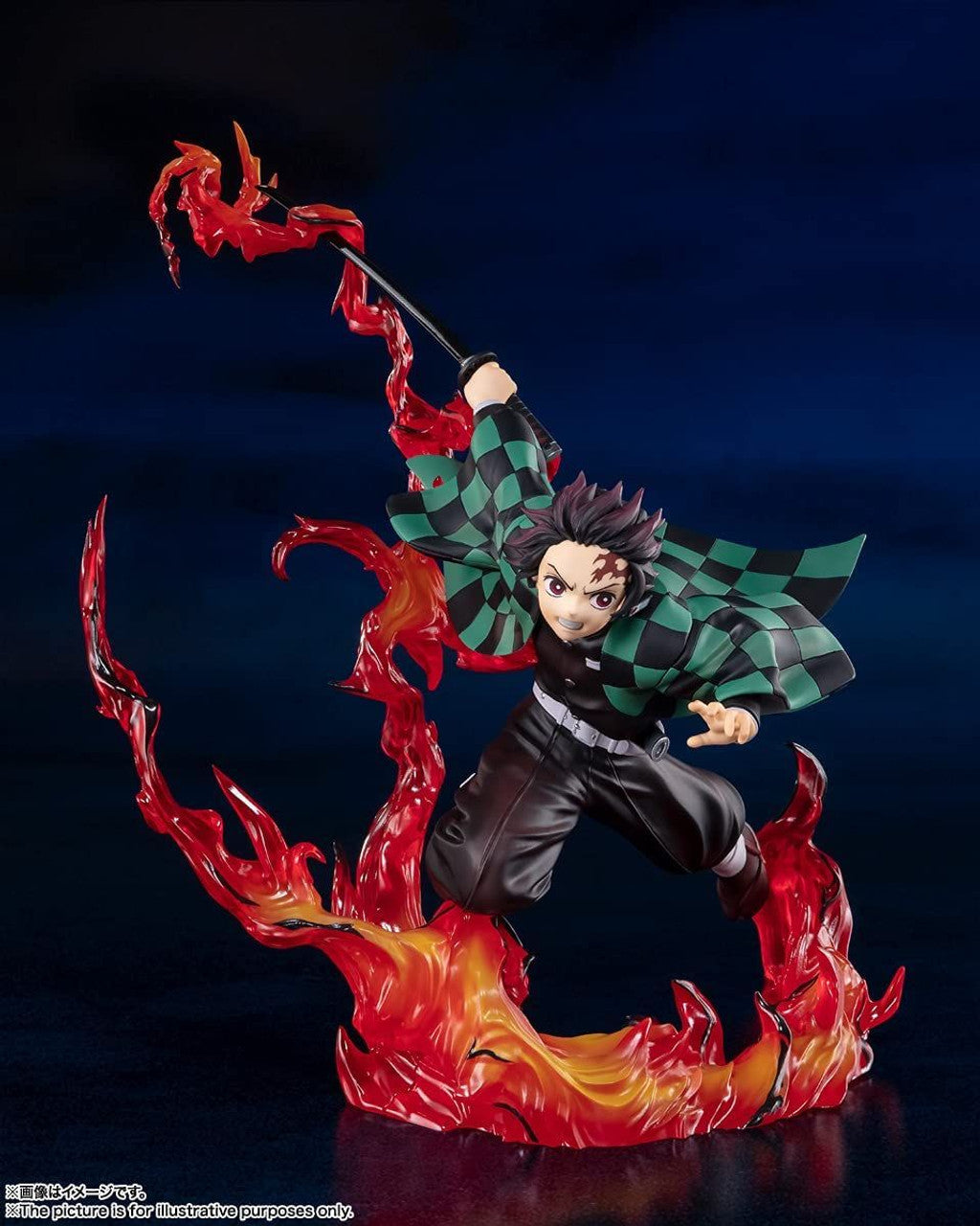 BANDAI Tamashii Tanjiro Kamado Total Concentration Breathing - P-REX Hobby