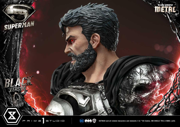 Prime 1 Studio Museum Masterline Dark Nights: Metal (Comics) Superman Black Version | 4580708043500