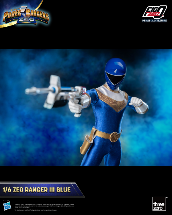 Three Zero Power Rangers Zeo - FigZero 1/6 Zeo Ranger III Blue | 4895250810372