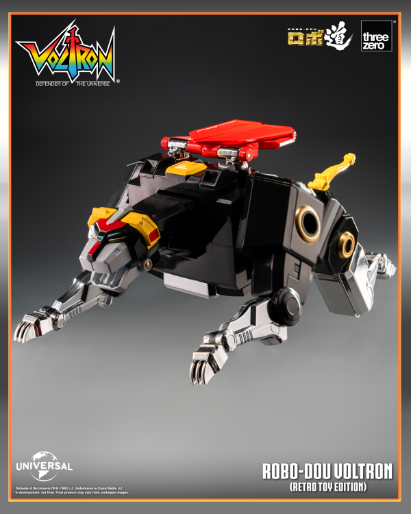 threezero Voltron: Defender of the Universe ROBO-DOU Voltron (Retro Toy Edition) | 4895250816800