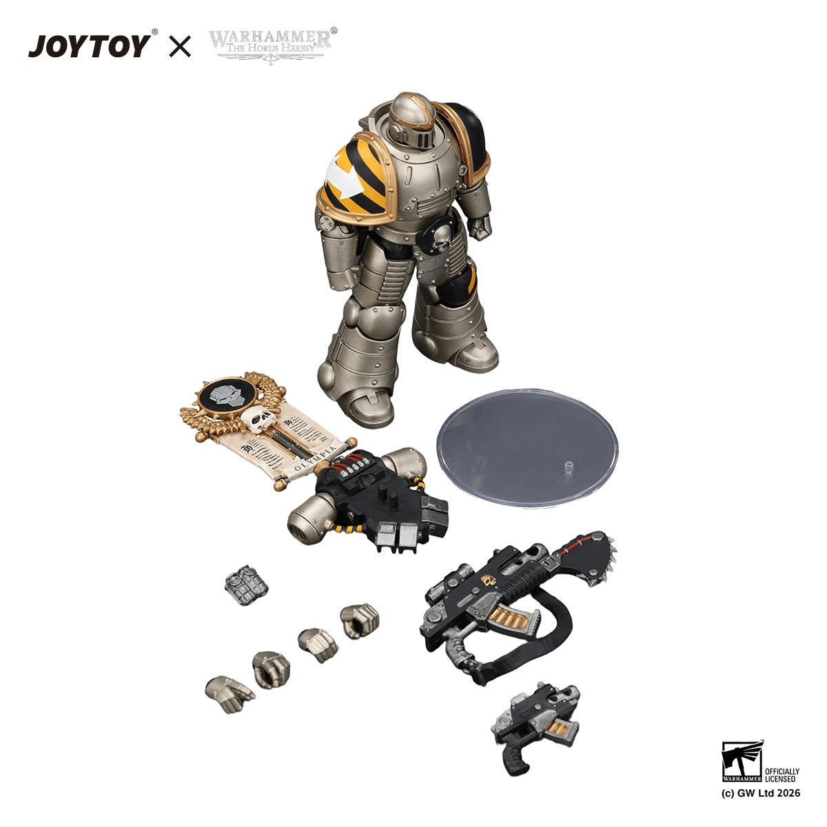 Iron Warriors MkII Legionary1 with Vexilla, Bolter and Bolt Pistol | 6927054404452