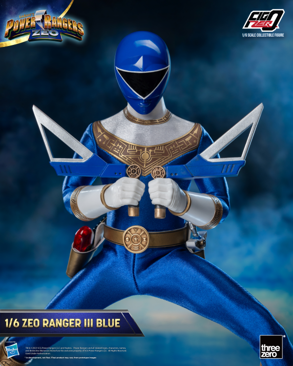 Three Zero Power Rangers Zeo - FigZero 1/6 Zeo Ranger III Blue | 4895250810372