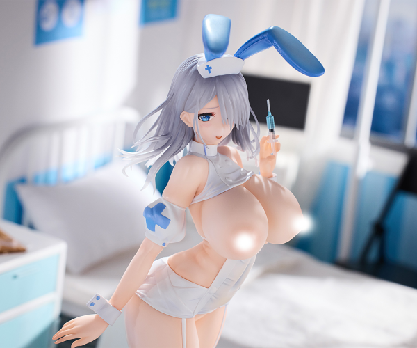 Pink Cat Blue Nurse Bunny(4582533290289)