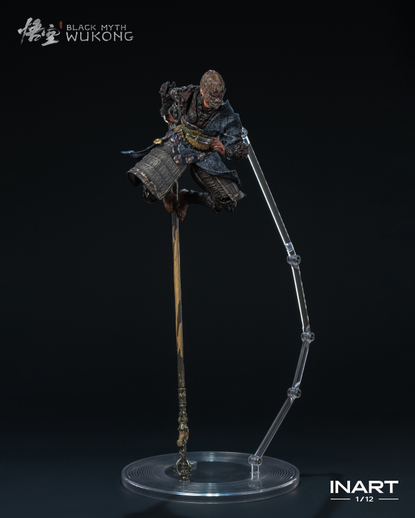 Queen Studios Black Myth: Wukong 1/12 Scale Action Figure - The Destined One in the Bronze Armor Set - Deluxe Version