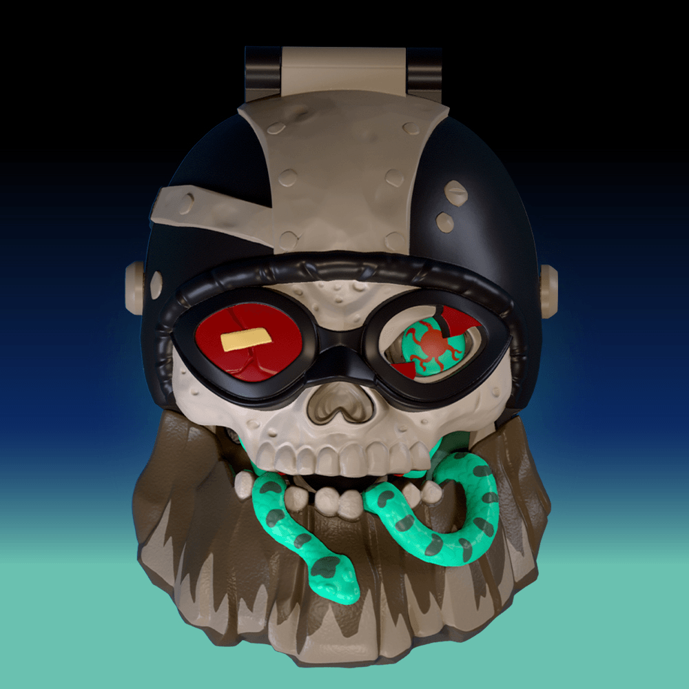 ROVER ROBIN Overtakes Skull Rider | 4934054083930