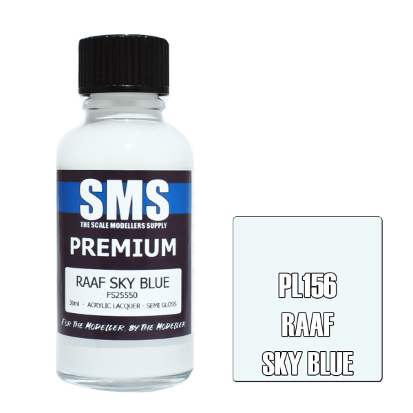 The Scale Modellers Supply (SMS) Premium RAAF SKY BLUE FS25550 30ml | 787099994860
