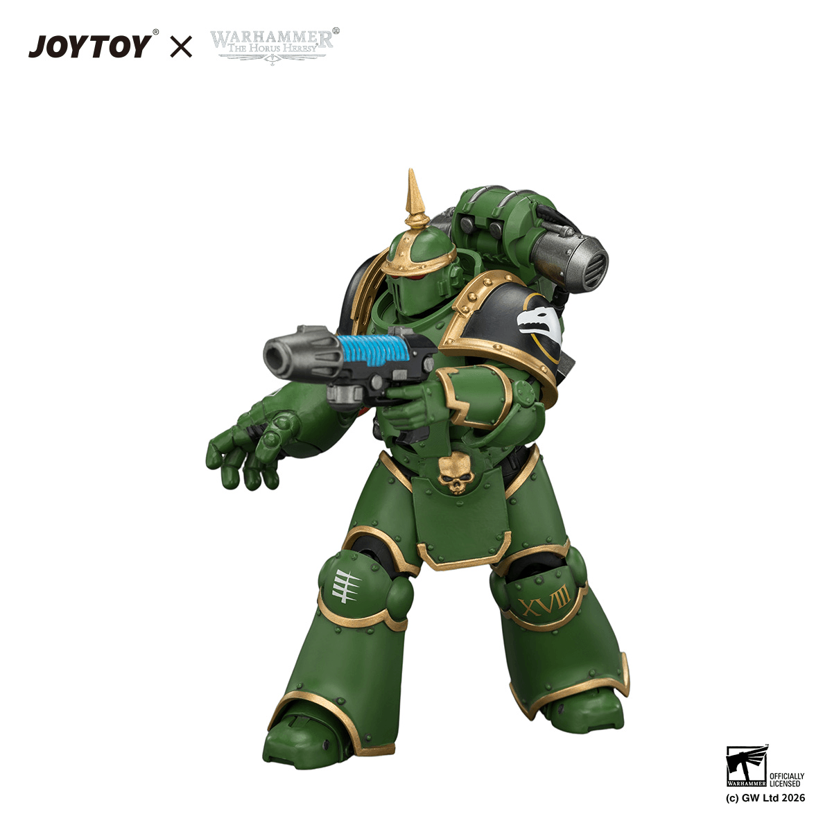 Salamanders MK III Tactical Legionary with Plasma Pistol and Bolt Pistol