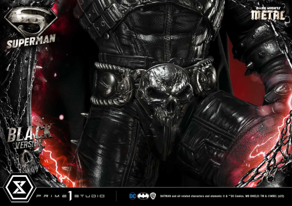 Prime 1 Studio Museum Masterline Dark Nights: Metal (Comics) Superman Black Version | 4580708043500