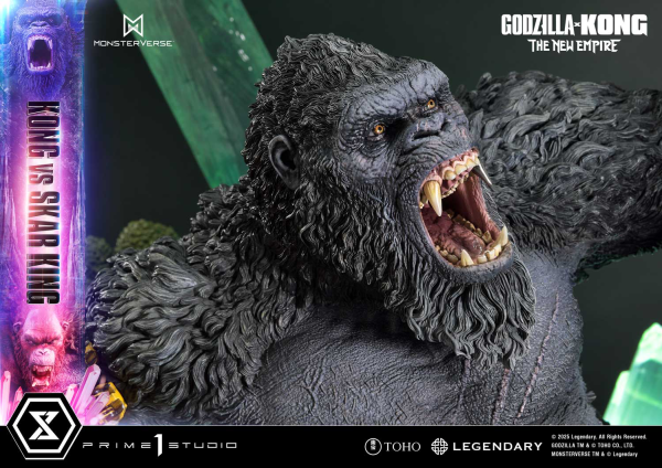 Prime 1 Studio Ultimate Diorama Masterline Godzilla x Kong: The New Empire (Film) Kong vs Skar King | 4582647121691