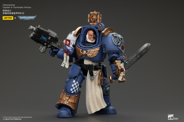 Joy Toy Ultramarines Captain In Terminator Armour | 6973130374980
