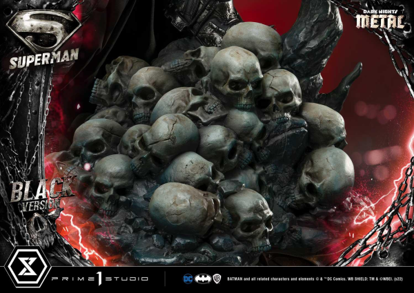 Prime 1 Studio Museum Masterline Dark Nights: Metal (Comics) Superman Black Version | 4580708043500