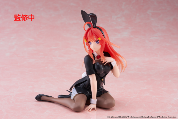 TAITO The Quintessential Quintuplets 3 Desktop Cute Figure - Itsuki Nakano (Bunny Ver.)(840342403684)(840342403684)