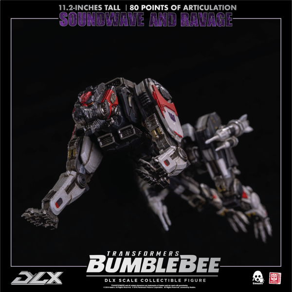 Three Zero Transformers: Bumblebee - DLX Soundwave and Ravage | 4897056202627