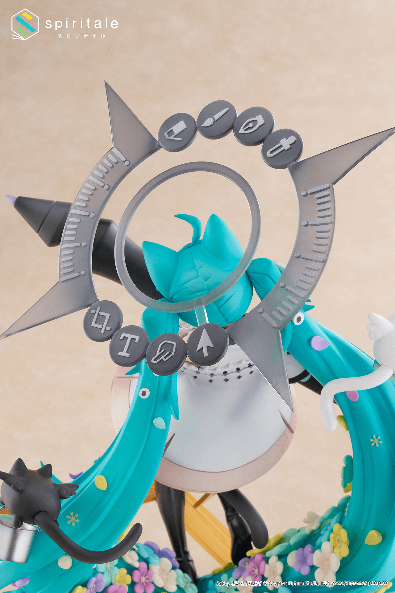 Hatsune Miku × Naoki Saito “My Figure Making!” ~The Painter ver.~ 1/7 Scale Figure | 840342405404