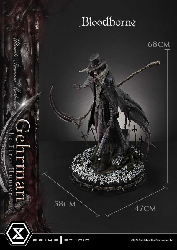 Prime 1 Studio Ultimate Premium Masterline Bloodborne Gehrman Bonus Version | 4582647121806