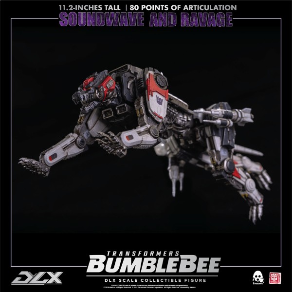 Three Zero Transformers: Bumblebee - DLX Soundwave and Ravage | 4897056202627
