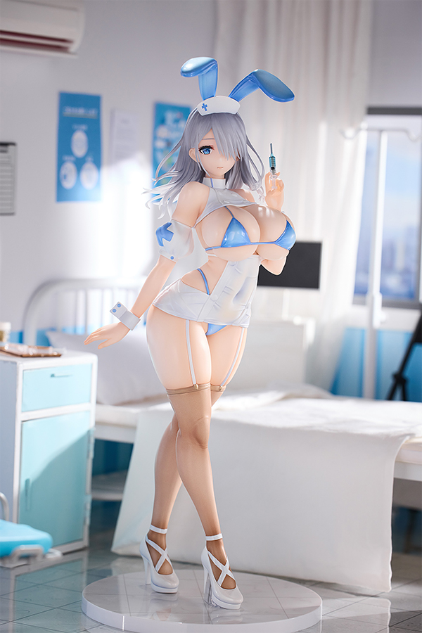 Pink Cat Blue Nurse Bunny(4582533290289)