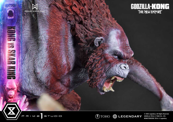 Prime 1 Studio Ultimate Diorama Masterline Godzilla x Kong: The New Empire (Film) Kong vs Skar King | 4582647121691