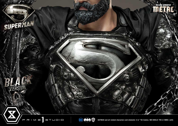 Prime 1 Studio Museum Masterline Dark Nights: Metal (Comics) Superman Black Version | 4580708043500