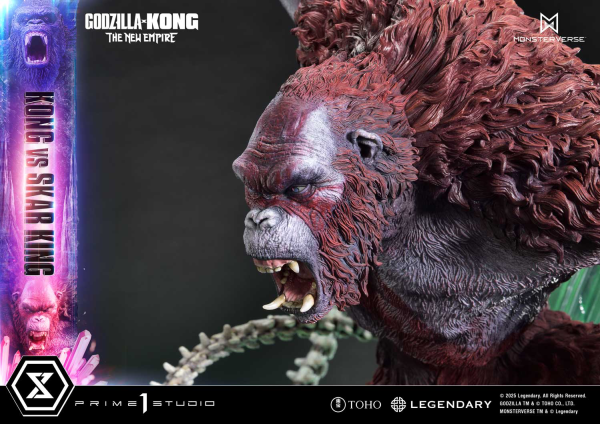 Prime 1 Studio Ultimate Diorama Masterline Godzilla x Kong: The New Empire (Film) Kong vs Skar King | 4582647121691