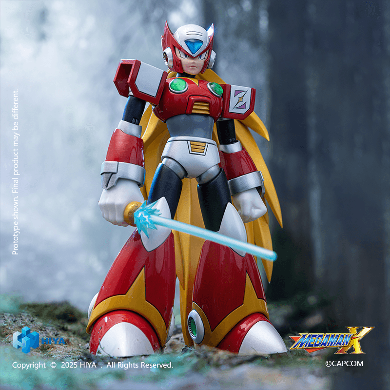 HIYA Exquisite Basic Series None Scale 5.7 Inch Mega Man X series Zero Action Figure | 6957534205255