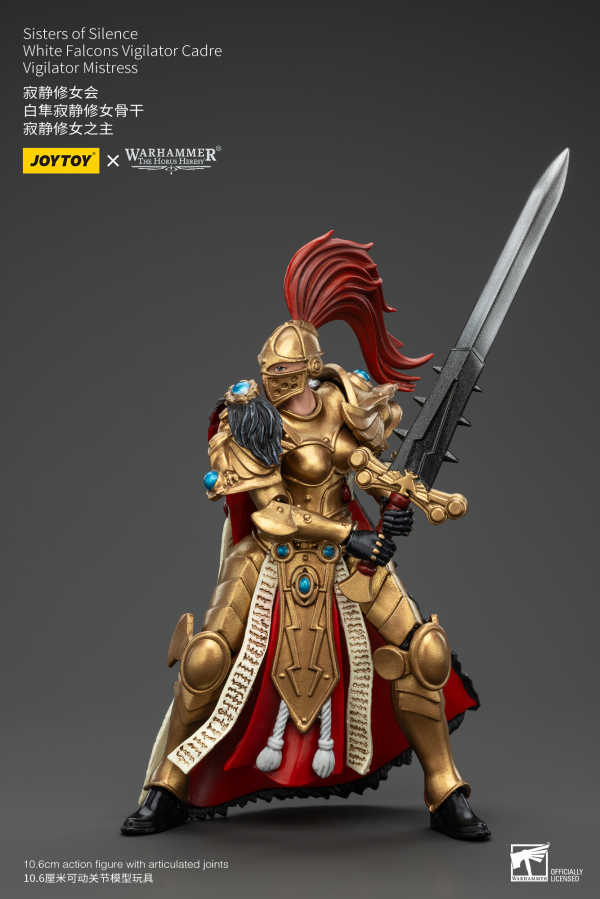 JOYTOY Sisters of Silence White Falcons Vigilator Cadre Vigilator Mistress | 6927054400850