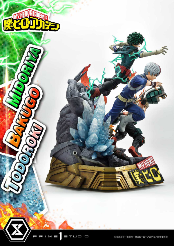 Prime 1 Studio Ultimate Premium Masterline My Hero Academia Midoriya, Bakugo & Todoroki | 4582535945798