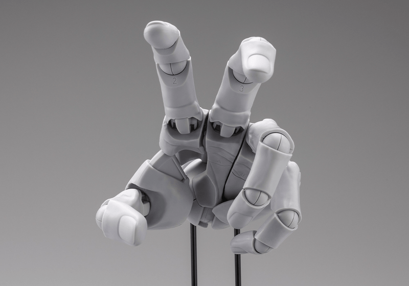 KOTOBUKIYA ARTIST SUPPORT ITEM HAND MODEL MEN’S/L -GRAY- | 4934054067282