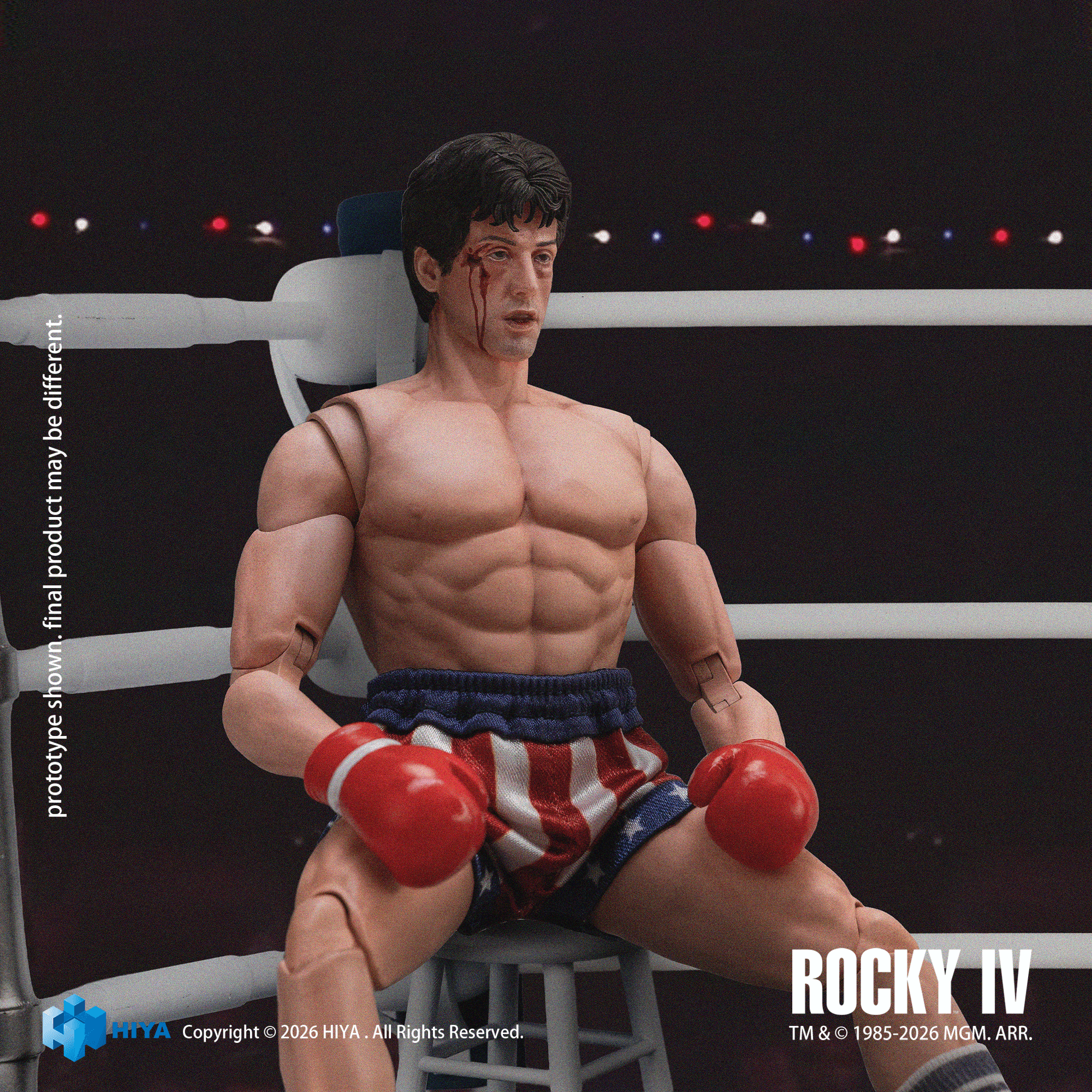 1/12 Scale 6.3 Inch Rocky IV Rocky Boxer Version Action Figure | 6957534205118